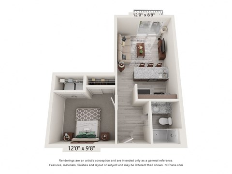 1525 West Havens Avenue Studio-2 Beds Apartment for Rent - Photo Gallery 19